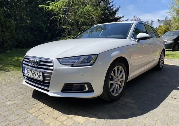 audi a4 Audi A4 cena 87600 przebieg: 108000, rok produkcji 2018 z Grudziądz